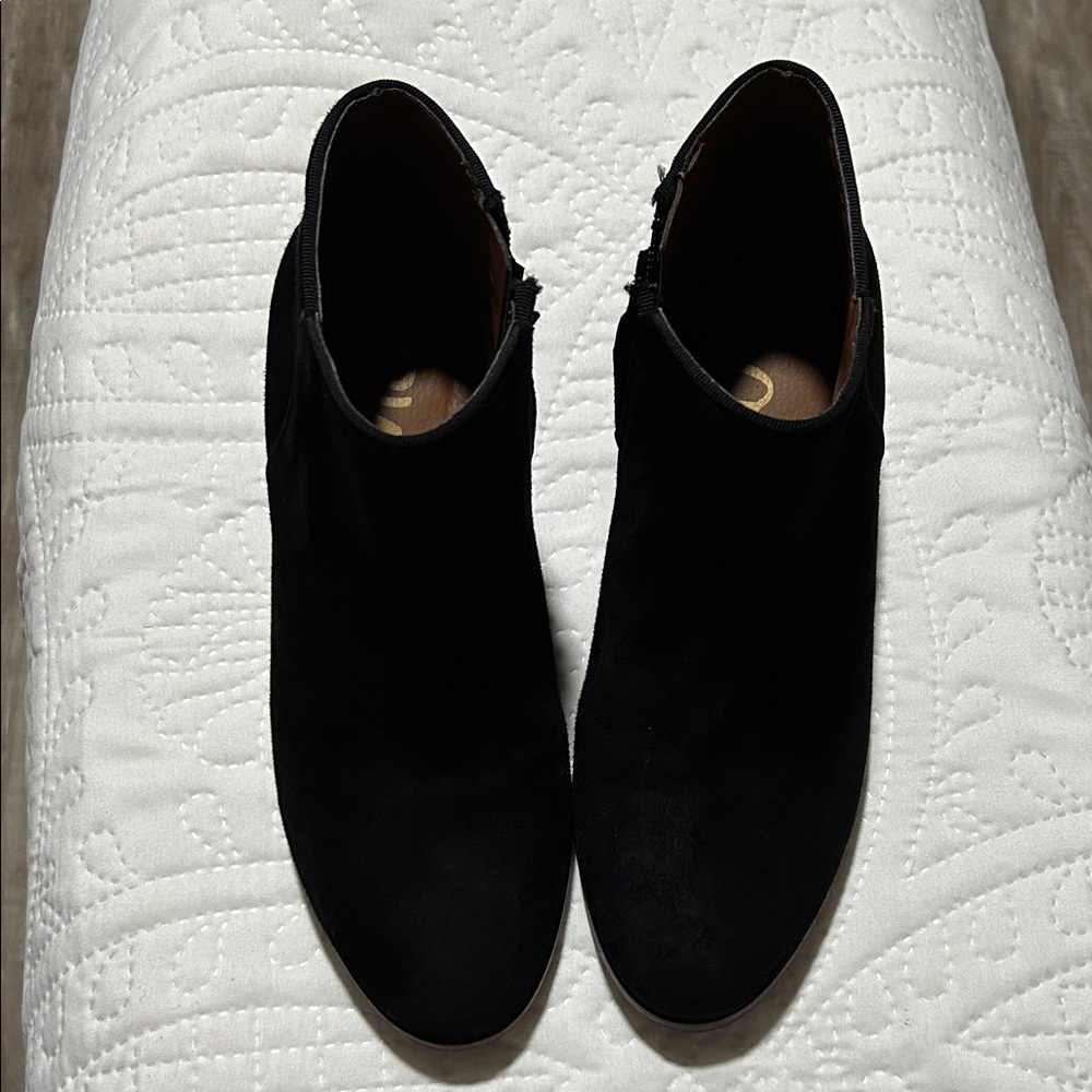 Sam Edelman suede ankle boots sz: 4.5m - Picture 3 of 10